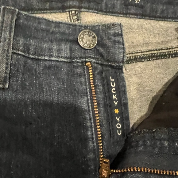 Lucky Women Jeans Skinny Size 4/27 Medium Vintage Wash Preowned - Picture 8 of 9